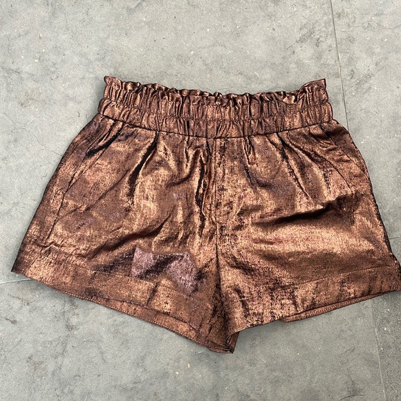 a new day Pants - A New Day Metallic Shorts NWOT